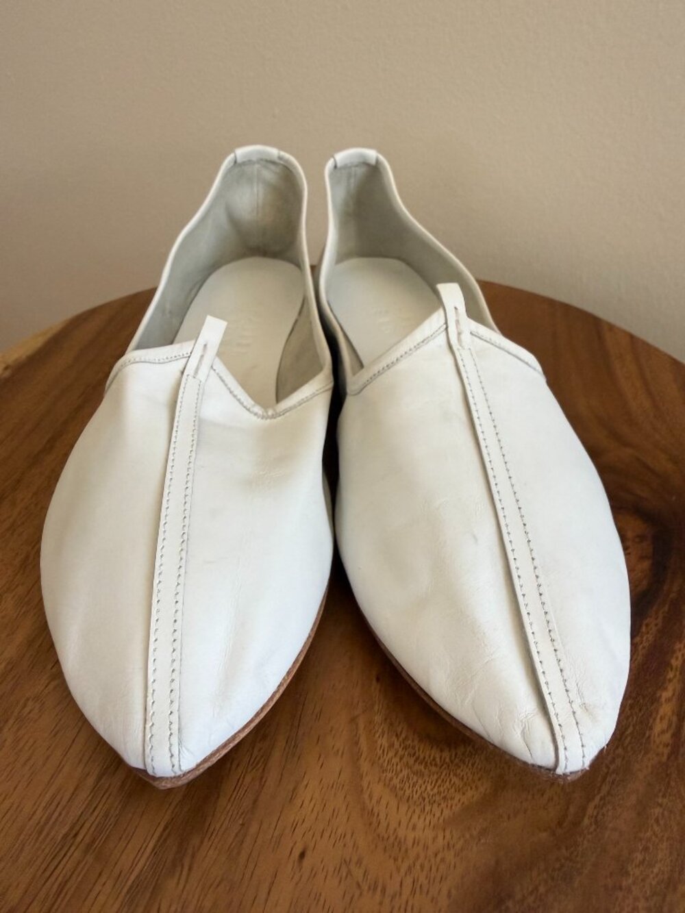 Jamie Haller Jutti Slipper | White | Brand New Never Worn (Size 41)